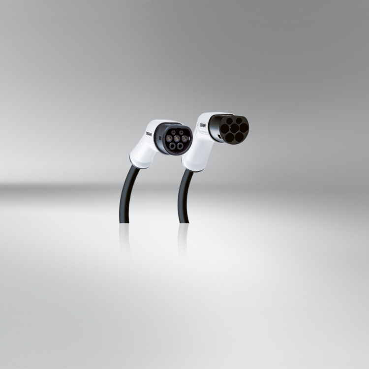 Osram EV-Charge cable 5m, Type 2 to Type 2, 1 Phase 32A