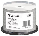 Verbatim DVD-R 16x, 4.7GB/120min, 50-pack spindel, Non ID, Inkjet