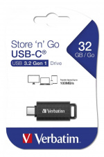 Verbatim USB Drive 3.2 Gen 1 32GB Retractable USB-C