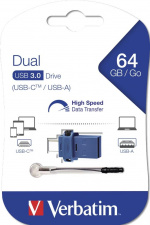 Verbatim USB drive 3.0 Store n Go Dual drive 3.0 / USB C 64GB