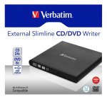 Verbatim Mobile DVD ReWriter USB 2.0 black