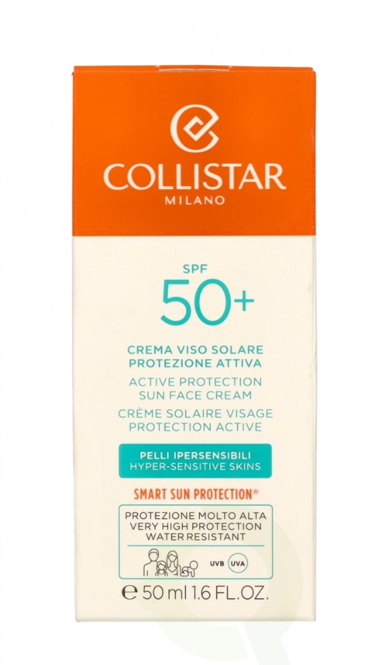 Collistar Active Protection Sun Face Cream SPF50+ 50 ml