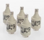 Nordic Quality Diazed DZ II fuses, 10A, 5 pcs