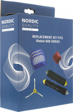 Nordic Quality Ersättningskit, passar iRobot 600 serien