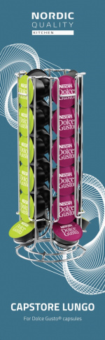 Nordic Quality CapStore Lungo - Dolce Gusto Capsule Holder, 24 pcs