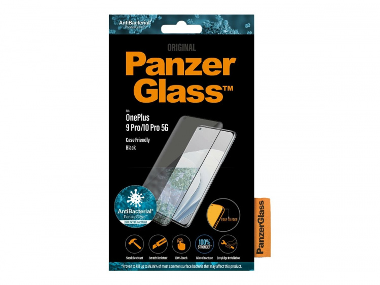 PanzerGlass Original Skærmbeskytter Transparent OnePlus 10 Pro, 9 Pro PanzerGlass Original Skærmbeskytter Transparent OnePlus 10 Pro, 9 Pro