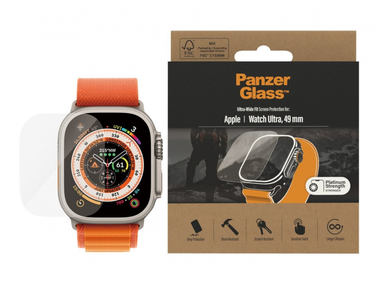 PanzerGlass Skærmbeskytter Smart watch Transparent Glas