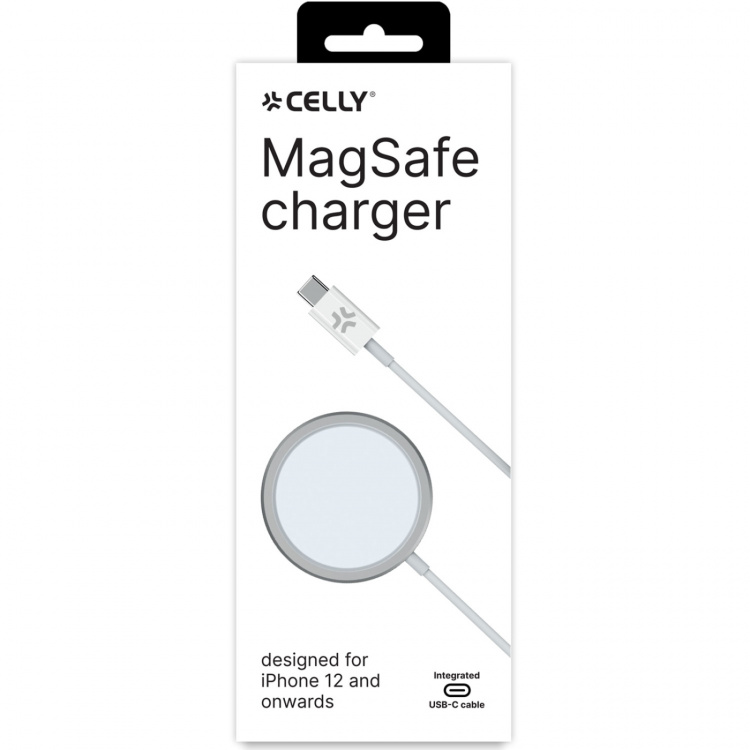 Celly MagSafe-trådlös laddare USB-C Celly MagSafe-trådlös laddare USB-C