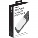 Celly MAGPB5000PRO PowerBank 10W MagSafe Trådlös laddning 5000mAh Vit