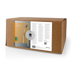 Nedis Netwerk Kabel Rol | CAT6 | Stranded | S/FTP | CCA | 305.0 m | Binnenshuis | Rond | PVC | Grijs | Trekdoos