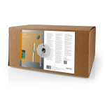 Nedis Netwerk Kabel Rol | CAT6 | Solid | U/UTP | Koper | 305.0 m | Binnenshuis | Rond | LSZH | Grijs | Trekdoos