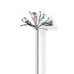 Nedis Netwerk Kabel Rol | CAT6 | Solid | S/FTP | Koper | 305.0 m | Binnenshuis | Rond | LSZH | Grijs | Trekdoos Nedis Netwerk Kabel Rol | CAT6 | Solid | S/FTP | Koper | 305.0 m | Binnenshuis | Rond | LSZH | Grijs | Trekdoos