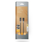 Nedis USB-Kabel | USB 3.2 Gen 1 | USB-A Male | USB-A Female | 5 Gbps | Verguld | 2.00 m | Rond | PVC | Antraciet | Doos Nedis USB-Kabel | USB 3.2 Gen 1 | USB-A Male | USB-A Female | 5 Gbps | Verguld | 2.00 m | Rond | PVC | Antraciet | Doos