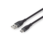 Nedis USB-Kabel | USB 2.0 | USB-A Male | USB-C™ Male | 15 W | 480 Mbps | Vernikkeld | 1.50 m | Rond | Silicone | Zwart | Doos Nedis USB-Kabel | USB 2.0 | USB-A Male | USB-C™ Male | 15 W | 480 Mbps | Vernikkeld | 1.50 m | Rond | Silicone | Zwart | Doos