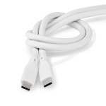 Nedis USB-Kabel | USB 3.2 Gen 1 | USB-C™ Male | USB-C™ Male | 60 W | 4K@60Hz | 5 Gbps | Vernikkeld | 1.50 m | Rond | Silicone | Wit | Doos Nedis USB-Kabel | USB 3.2 Gen 1 | USB-C™ Male | USB-C™ Male | 60 W | 4K@60Hz | 5 Gbps | Vernikkeld | 1.50 m | Rond | Silicone | Wit | Doos