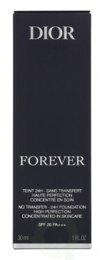 Dior Forever 24H Clean Matte Foundation SPF20 PA+++ 30 ml 0.5N Neutral