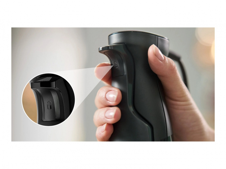 Bosch-serien | 4 ErgoMaster MSM4B610 Stavmixer Piano svart/antracit