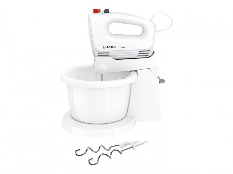Bosch CleverMixx MFQ2600W Mixer Turbofunctie Wit/Rood