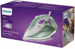 Philips 7000 series DST7012/70 iron Steam iron SteamGlide Plus soleplate 2600 W Green, Grey