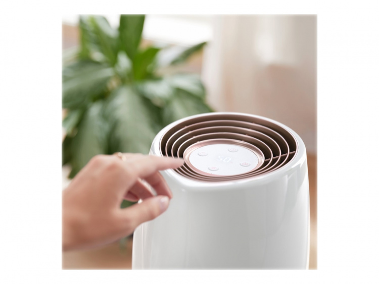 Philips 2000 Series HU2716 Humidifier Tabletop Pink White