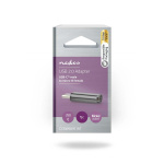 Nedis USB-C™ Adapter | USB 2.0 | USB-C™ Male | USB Micro-B Female | 480 Mbps | Rond | Verguld | Antraciet | Doos Nedis USB-C™ Adapter | USB 2.0 | USB-C™ Male | USB Micro-B Female | 480 Mbps | Rond | Verguld | Antraciet | Doos