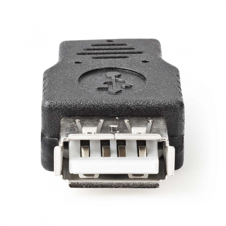 Nedis USB Micro-B Adapter | USB 2.0 | USB Micro-B Male | USB-A Female | 480 Mbps | Vernikkeld | PVC | Zwart | Blister Nedis USB Micro-B Adapter | USB 2.0 | USB Micro-B Male | USB-A Female | 480 Mbps | Vernikkeld | PVC | Zwart | Blister