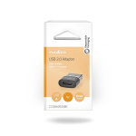 Nedis USB-A Adapter | USB 2.0 | USB-A Male | USB-C™ Female | 480 Mbps | Rond | Vernikkeld | Zwart | Doos Nedis USB-A Adapter | USB 2.0 | USB-A Male | USB-C™ Female | 480 Mbps | Rond | Vernikkeld | Zwart | Doos