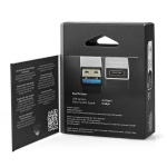 Nedis USB-A Adapter | USB 3.2 Gen 1 | USB-A Male | USB-C™ Female | 5 Gbps | Rond | Vernikkeld | Zilver | Cover Window Box Nedis USB-A Adapter | USB 3.2 Gen 1 | USB-A Male | USB-C™ Female | 5 Gbps | Rond | Vernikkeld | Zilver | Cover Window Box