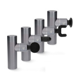 Nedis SmartLife Sportmassagepistool | Accu gevoed | Oplaadbaar | 5 Massage Modes | Bolvormige kop / Conische kop / Platte kop / Tasje / U-vormige kop | Donkergrijs Nedis SmartLife Sportmassagepistool | Accu gevoed | Oplaadbaar | 5 Massage Modes | Bolvormige kop / Conische kop / Platte kop / Tasje / U-vormige kop | Donkergrijs