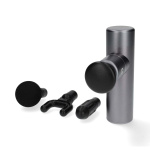 Nedis SmartLife Sportmassagepistool | Accu gevoed | Oplaadbaar | 5 Massage Modes | Bolvormige kop / Conische kop / Platte kop / Tasje / U-vormige kop | Donkergrijs Nedis SmartLife Sportmassagepistool | Accu gevoed | Oplaadbaar | 5 Massage Modes | Bolvormige kop / Conische kop / Platte kop / Tasje / U-vormige kop | Donkergrijs