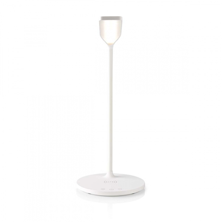 Nedis LED-Lamp met Draadloze Lader | Dimmer - Op Product | LED | 15 W | Met dimfunctie | Koel Wit / Natuurlijk Wit / Warm Wit | 2700 - 6500 K