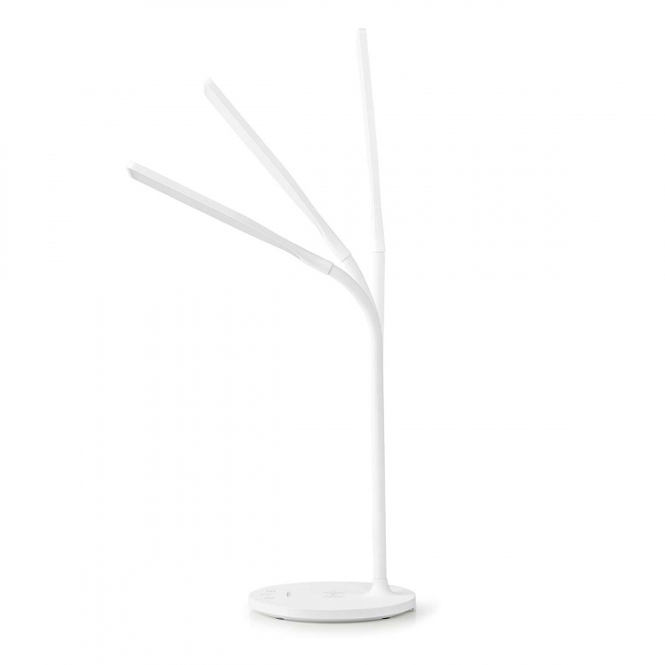 Nedis LED-Lamp met Draadloze Lader | Dimmer - Op Product | LED | 15 W | Met dimfunctie | Koel Wit / Natuurlijk Wit / Warm Wit | 2700 - 6500 K