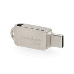 Nedis Flash Drive | 128 GB | USB-A / USB-C™ | Leessnelheid: 110 MB/s | Schrijfsnelheid: 30 MB/s Nedis Flash Drive | 128 GB | USB-A / USB-C™ | Leessnelheid: 110 MB/s | Schrijfsnelheid: 30 MB/s
