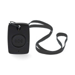 Nedis Smart Home Paniekknop | Zigbee 3.0 | Batterijtype: CR2450 | Zwart