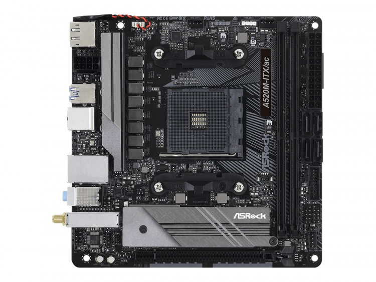 ASRock A520M-ITX/ac Mini ITX AM4 AMD A520 ASRock A520M-ITX/ac Mini ITX AM4 AMD A520