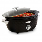FRITEL Family Slow cooker 3.3liter Black/Chrome