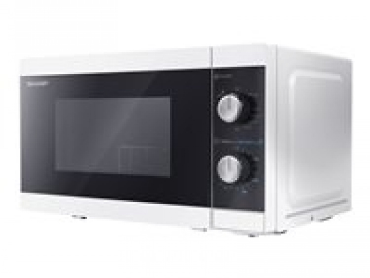 Sharp Microwave with Grill Freestanding 800W 20 liters White/Black Sharp Microwave with Grill Freestanding 800W 20 liters White/Black