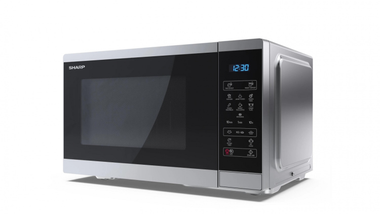Sharp Microwave Oven YC-MS252AE-S Free standing 25 L 900 W Silver