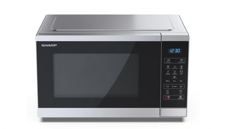 Sharp Microwave Oven YC-MS252AE-S Free standing 25 L 900 W Silver