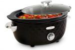 FRITEL Family Slow cooker 5.5liter Black/Chrome