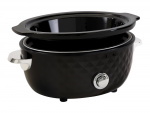 FRITEL Family Slow cooker 5.5liter Black/Chrome