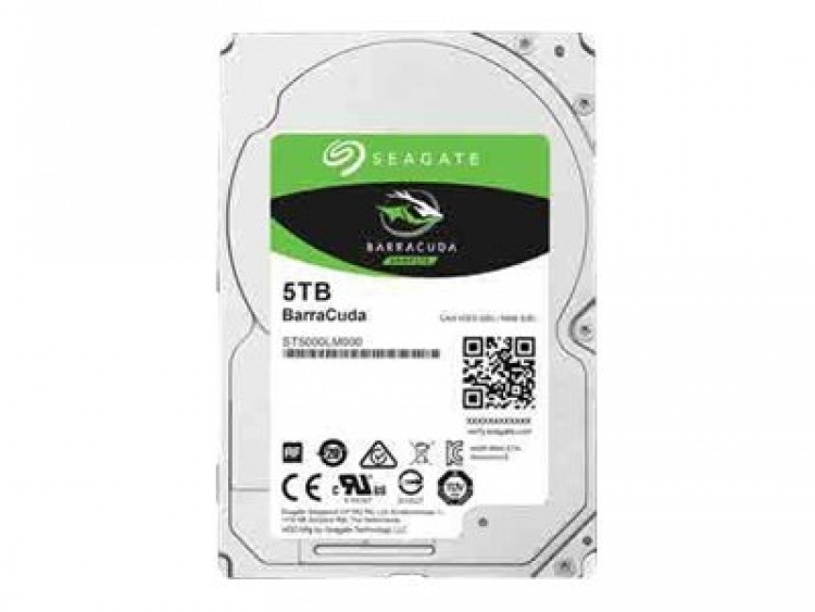SEAGATE Guardian BarraCuda Hårddisk ST5000LM000 5TB 2.5 SATA-600 5400rpm