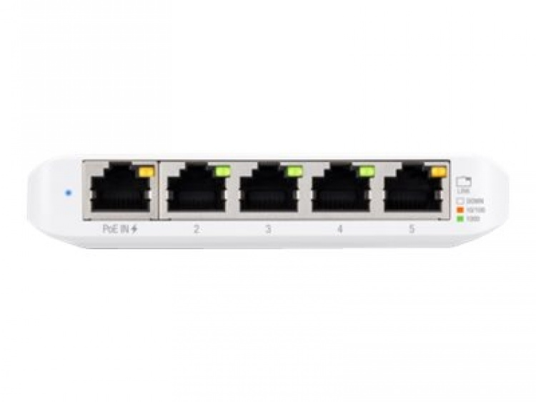 Ubiquiti UniFi Switch USW Flex Mini Switch 5-port Gigabit PoE+ Ubiquiti UniFi Switch USW Flex Mini Switch 5-port Gigabit PoE+