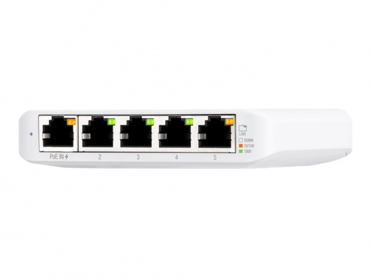 Ubiquiti UniFi Switch USW Flex Mini Switch 5-port Gigabit PoE+ Ubiquiti UniFi Switch USW Flex Mini Switch 5-port Gigabit PoE+