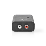 Nedis Digitale Audioconverter | 1-weg | Ingangen audio / video / data: 2x RCA Male | Uitgangen audio / video / data: 1x S/PDIF (RCA) Female / 1x TosLink Female | Manueel | Zwart