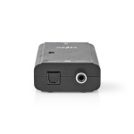 Nedis Digitale Audioconverter | 1-weg | Ingangen audio / video / data: 2x RCA Male | Uitgangen audio / video / data: 1x S/PDIF (RCA) Female / 1x TosLink Female | Manueel | Zwart