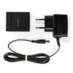 Nedis Digitale Audio-Switch | 2-wegs | Ingangen audio / video / data: DC Power / 2x TosLink | Uitgangen audio / video / data: TosLink Female | Manueel / Schakelaar | Metaal | Zwart Nedis Digitale Audio-Switch | 2-wegs | Ingangen audio / video / data: DC Power / 2x TosLink | Uitgangen audio / video / data: TosLink Female | Manueel / Schakelaar | Metaal | Zwart