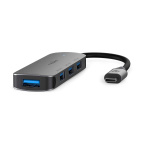 Nedis USB-Hub | 1x USB-C™ | 4x USB A Female | 4-Poorts poort(en) | USB 3.2 Gen 1 | USB Gevoed | 5 Gbps