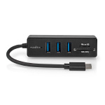 Nedis USB-Hub | 1x USB-C™ | 3x USB A Female | 5-Poorts poort(en) | USB 3.2 Gen 1 | USB Gevoed | 5 Gbps | SD & MicroSD Nedis USB-Hub | 1x USB-C™ | 3x USB A Female | 5-Poorts poort(en) | USB 3.2 Gen 1 | USB Gevoed | 5 Gbps | SD & MicroSD