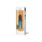 Nedis Krimptang | CAT5 / CAT5e / CAT6 / CAT6a / RJ10 / RJ11 | Snijden / Strippen / Tang | ABS / Staal | Blauw